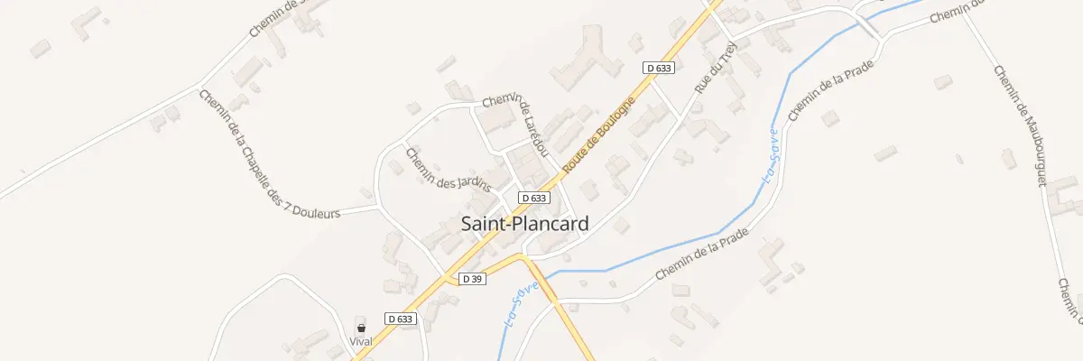 Plan du 1 Chem de Larédou à Saint-Plancard