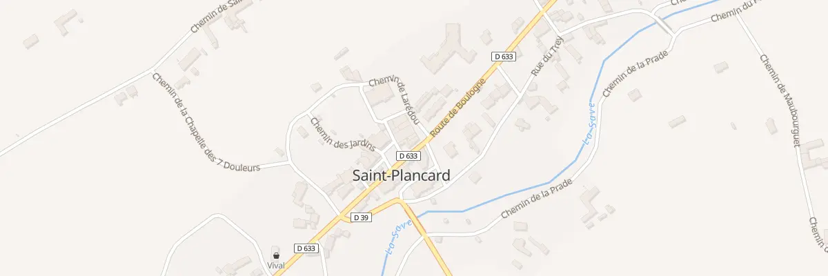 Plan du 76 La Ville à Saint-Plancard