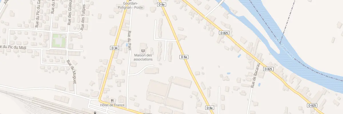 Plan du 3 Rue des Pins à Gourdan-Polignan