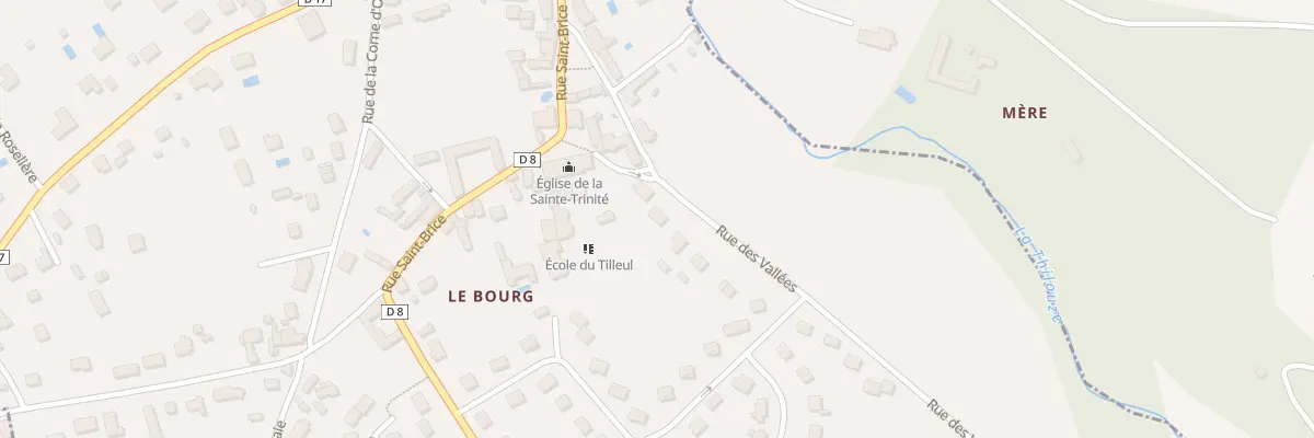Plan du 1B Rue des Vallées à Pont-de-Ruan