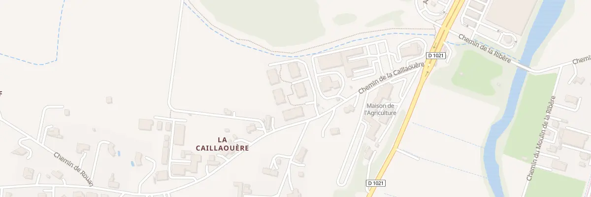 Plan du 5 All Joseph Gesta à Auch