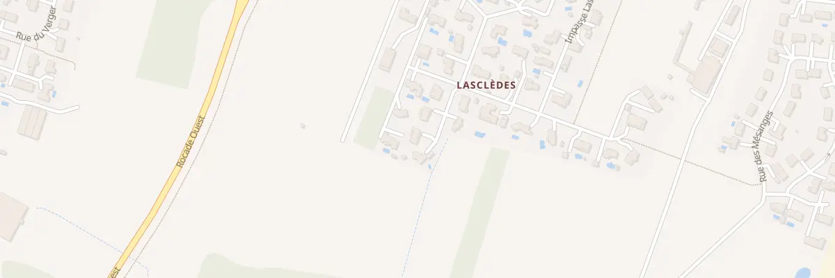 Plan du 15 Rue du Hameau de Lasclèdes à Roquefort