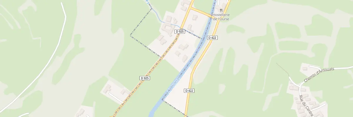 Plan du 59 Rte de Mauléon à Gembrie