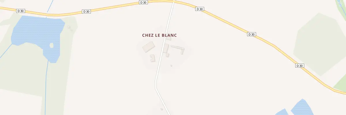 Plan du 3 Chez Le Blanc à Hiesse