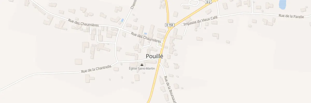 Plan du 4 Rte de Tercé à Pouillé