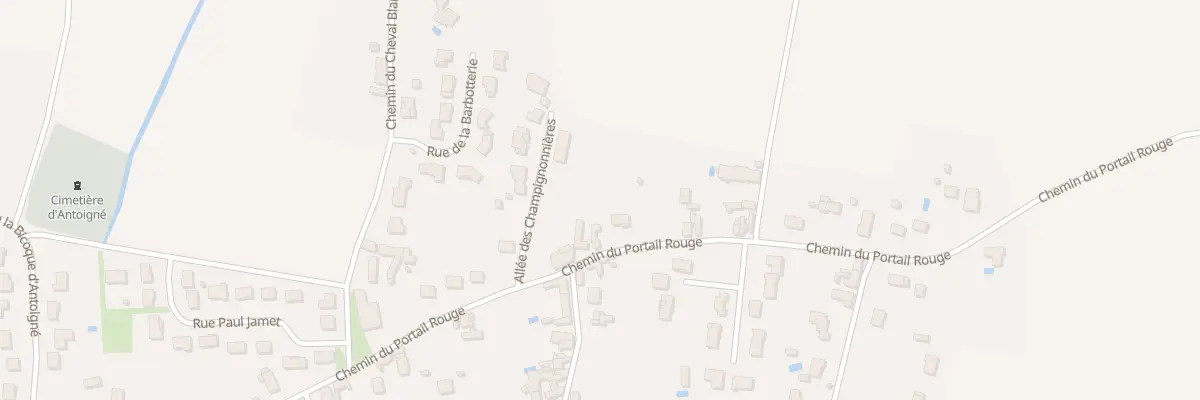 Plan du 43 Che du Portail Rouge à Châtellerault