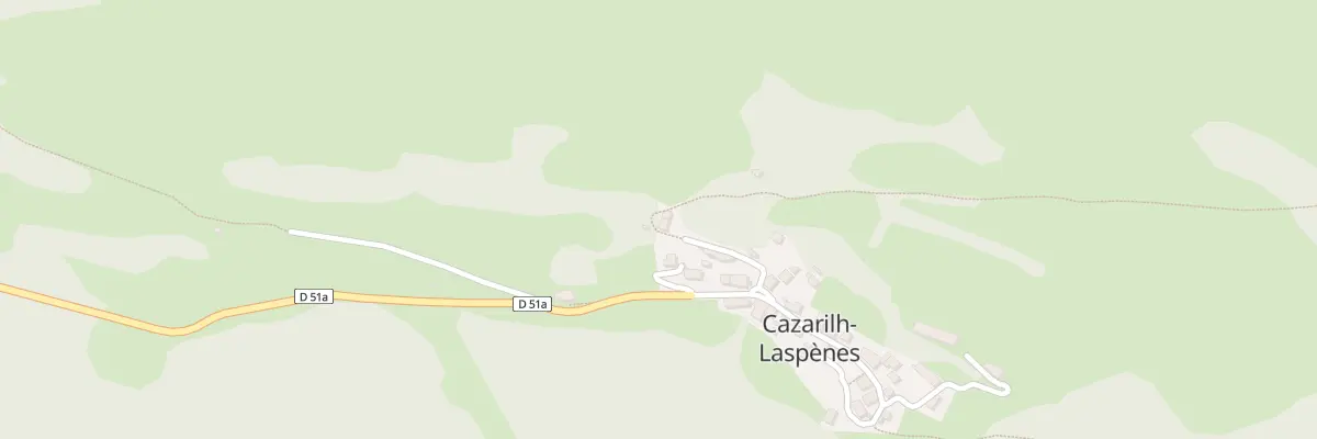 Plan du 10A Le Village à Cazarilh-Laspènes