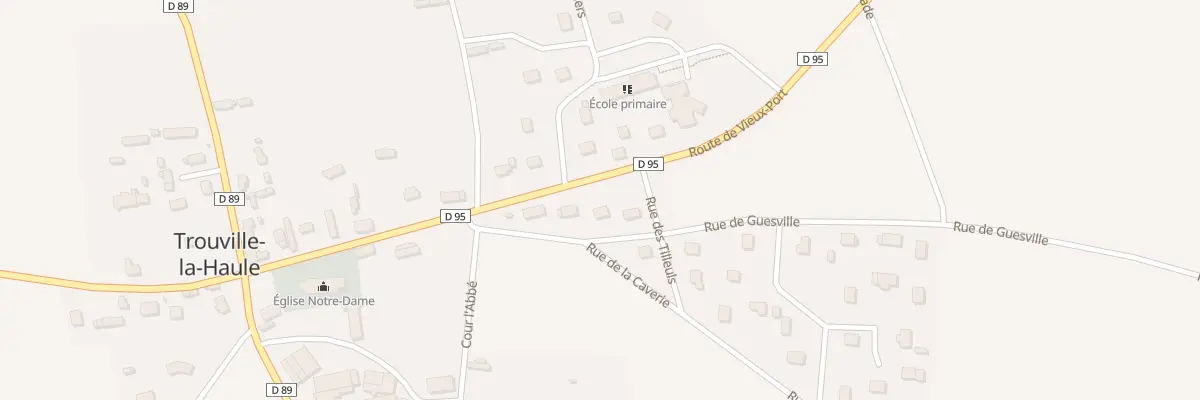 Plan du 120 Rue de Guesville à Trouville-la-Haule