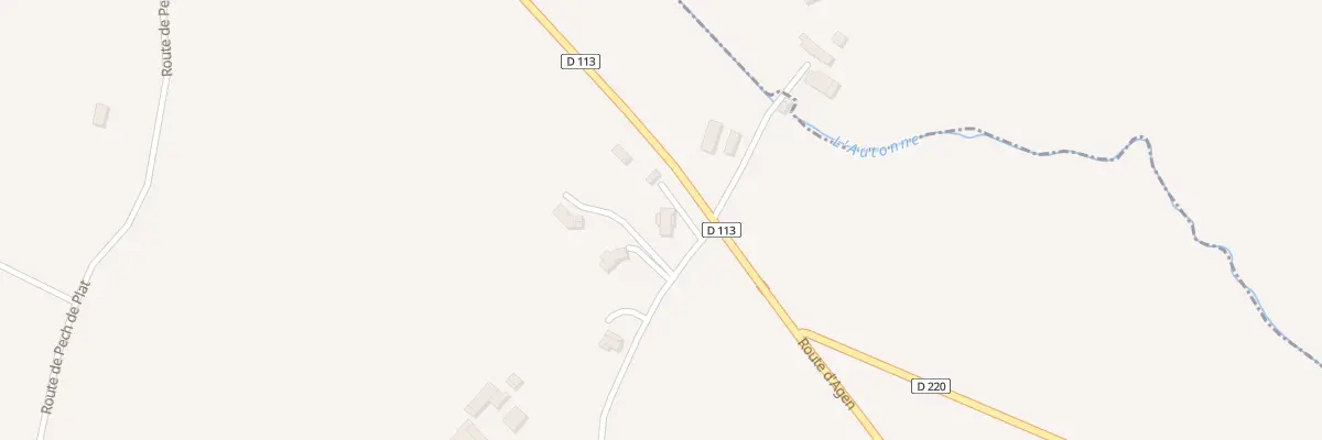 Plan du 14 Voie de Cantète à Dolmayrac