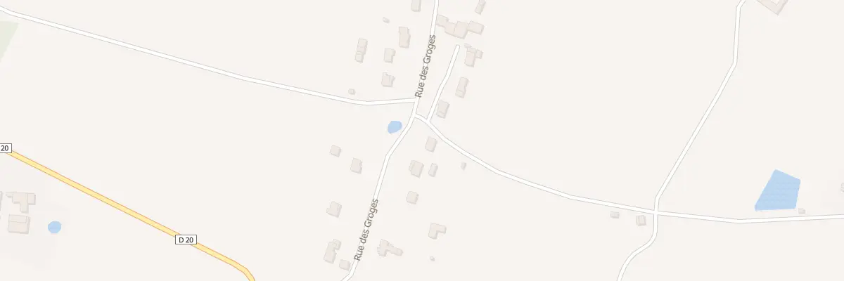 Plan du 10 Rue des Groges à Jardres