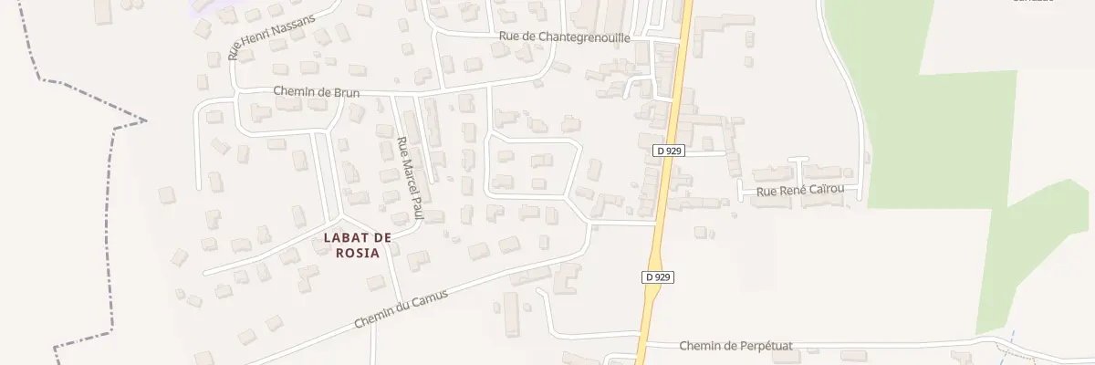Plan du 3 Rue des Tourterelles à Masseube