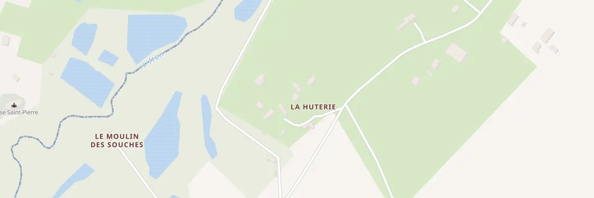 Plan du 72 La Hutrie aux Genettes