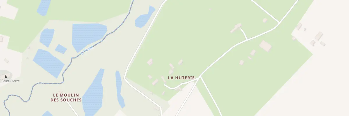 Plan du 45 La Hutrie aux Genettes
