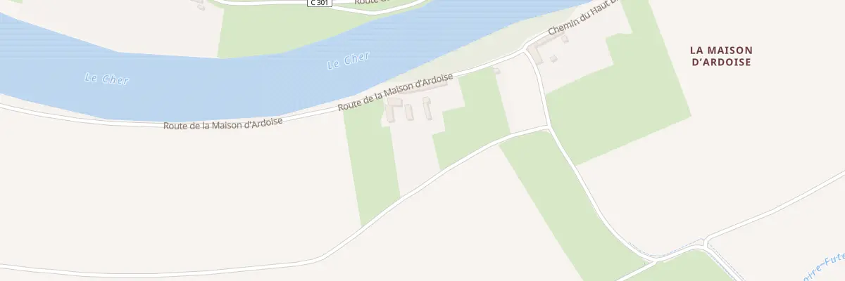 Plan du 521 La Maison d’Ardoise à Savonnières