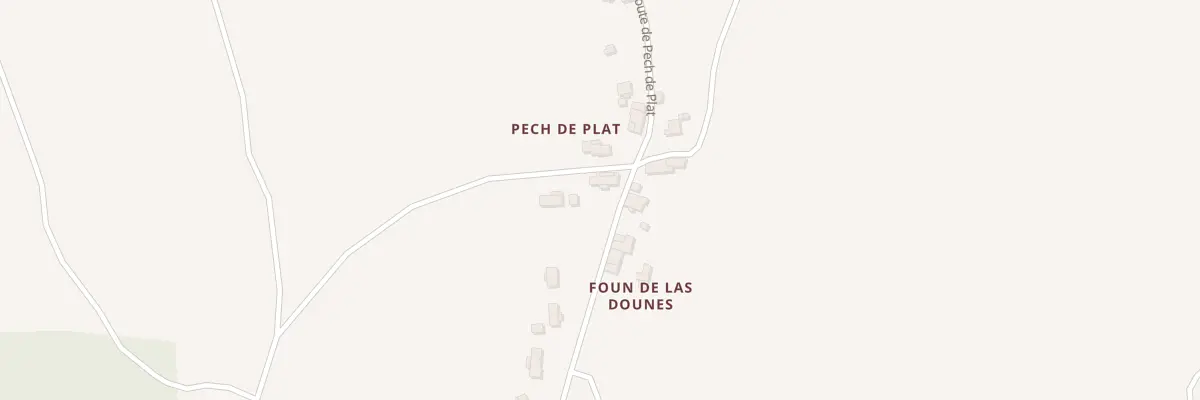 Plan du 2820 Rte de Pech de Plat à Dolmayrac