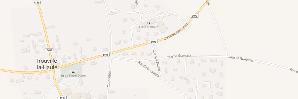 Plan du 150 Rue de Guesville à Trouville-la-Haule