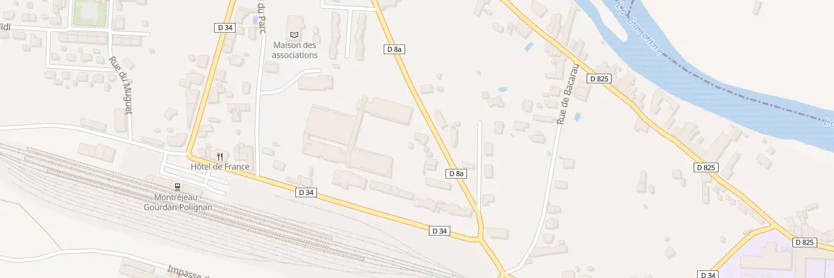 Plan du 12 Rue des Tannins à Gourdan-Polignan