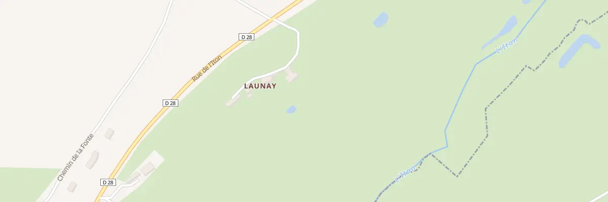 Plan du 36 Launay à Bonnefoi