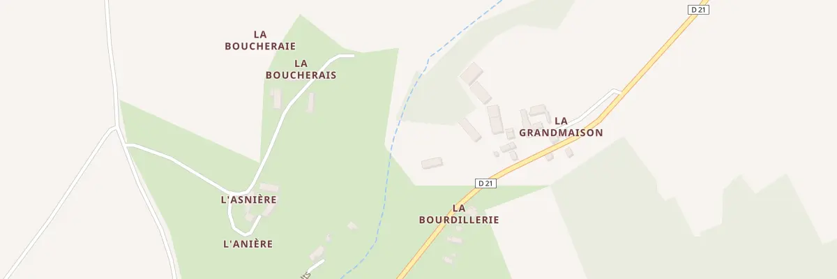 Plan du 508 La Grandmaison à Saint-Épain