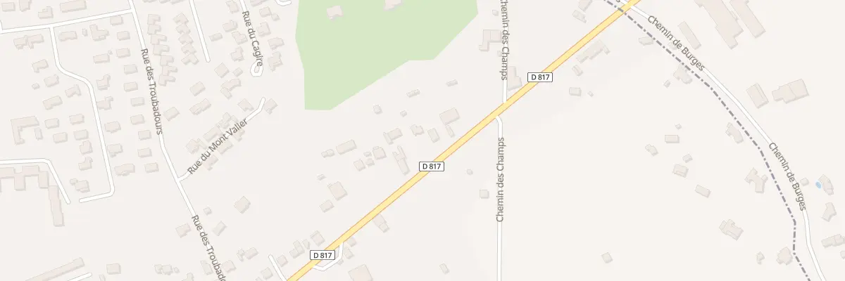 Plan du 33 Av de Saint-Gaudens à Montréjeau