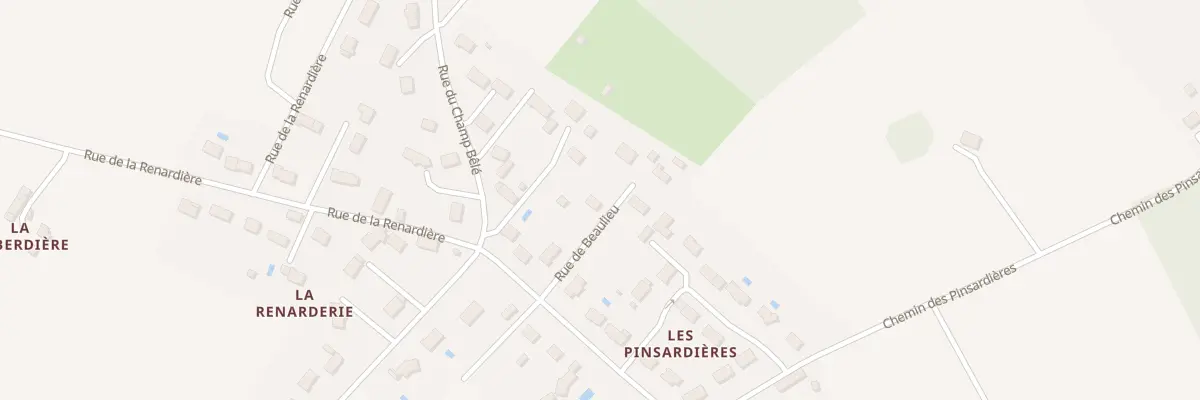 Plan du 9 Rue de Beaulieu à Semblançay