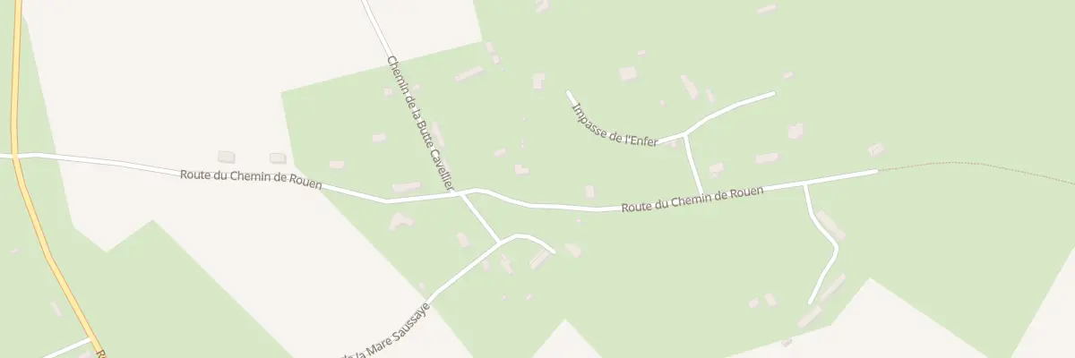 Plan du 45 Rte du Chemin de Rouen au Perrey