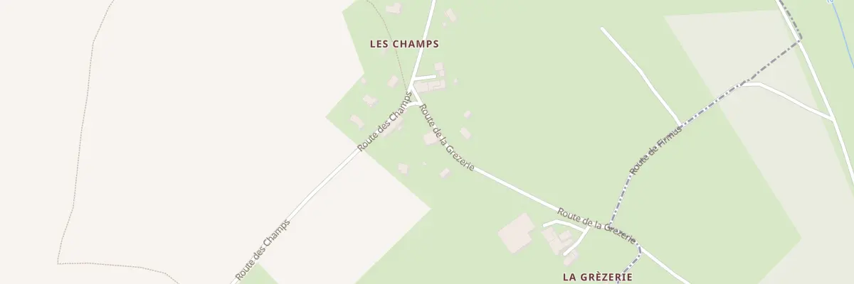 Plan du 74 Rte de la Grezerie à Léguillac-de-l’Auche