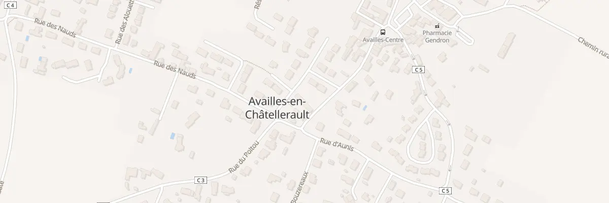 Plan du 22 Rue du Tiers-colas à Availles-en-Châtellerault