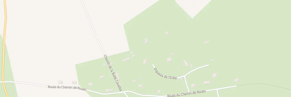 Plan du 14 Che de la Butte Cavellier au Perrey