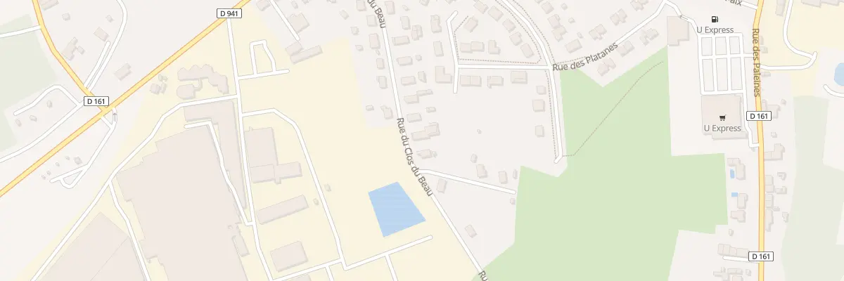 Plan du 17 Rue du Clos du Beau à Terres-de-Haute-Charente