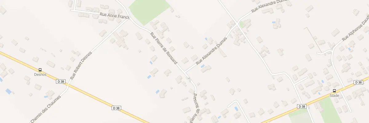 Plan du 1 Rue Alexandre Dumas à Châtellerault