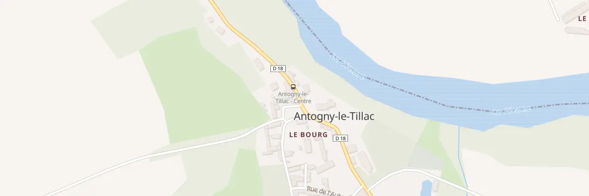 Plan du 9 Rte de l’Ile Bouchard à Antogny-le-Tillac