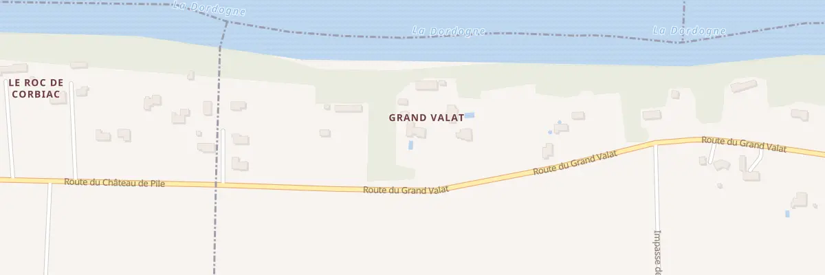 Plan du 960 Rte de Grand Valat à Saint-Germain-et-Mons
