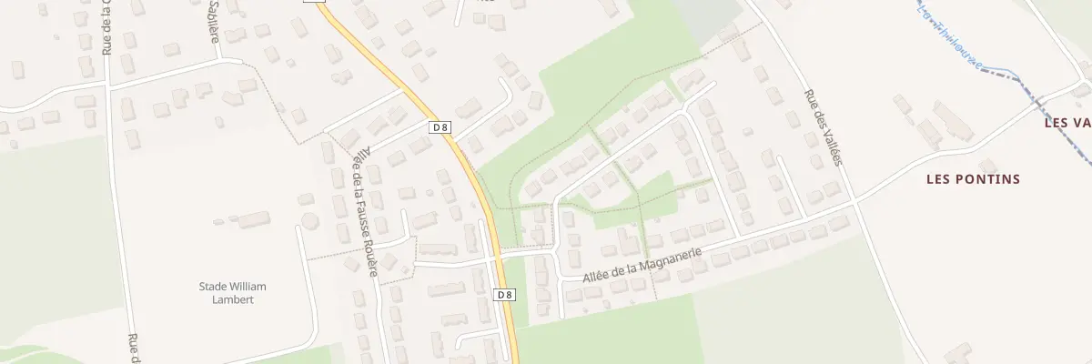 Plan du 8 All Madame de Mortsauf à Pont-de-Ruan
