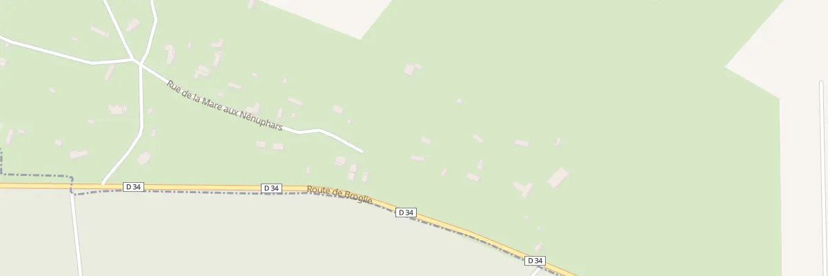 Plan du 28 Rue de la Mare aux Nenuphars à Ferrières-Saint-Hilaire