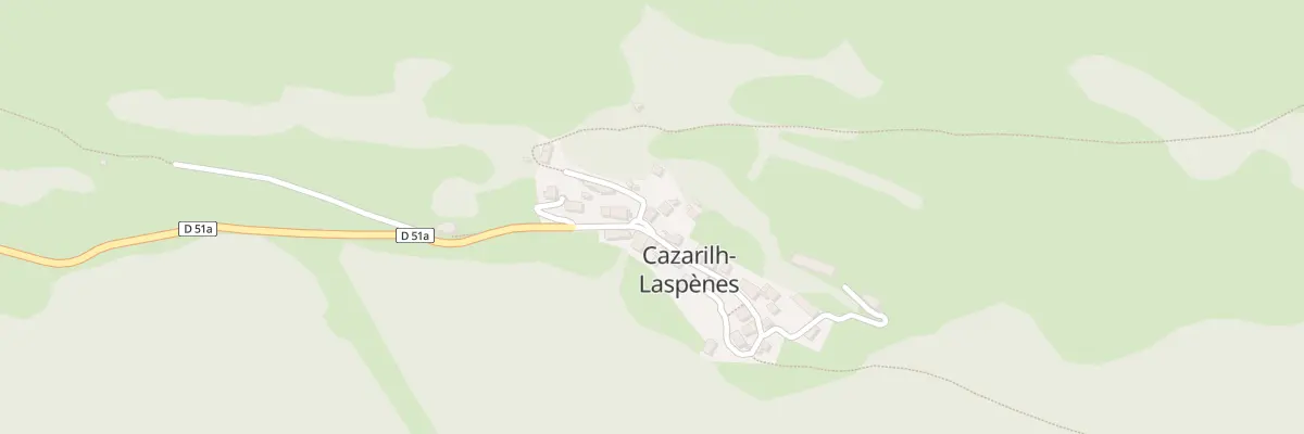 Plan du 13 Le Village à Cazarilh-Laspènes