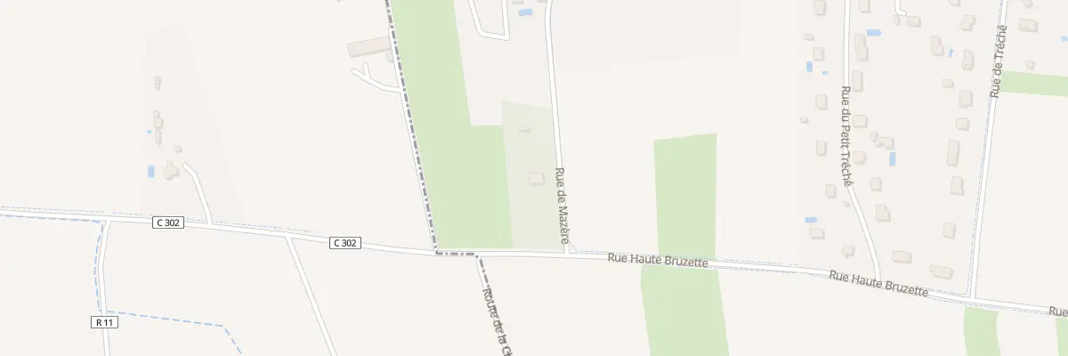 Plan du 40 Rue de Mazère à Fondettes