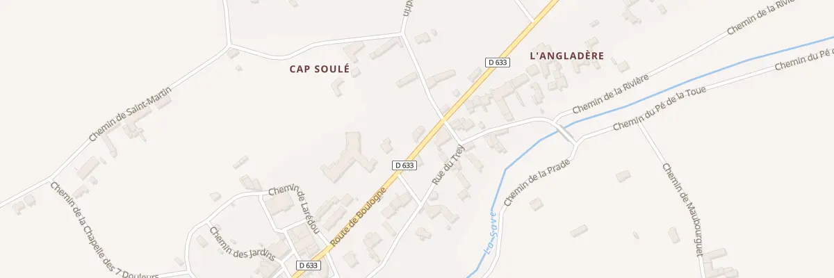 Plan du 15 Rte de Boulogne à Saint-Plancard