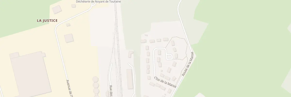 Plan du 19 Clos de la Manse à Noyant-de-Touraine