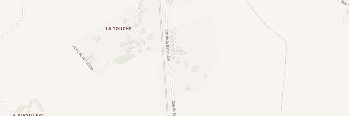 Plan du 15 Rue de la Bellotière à Noyant-de-Touraine
