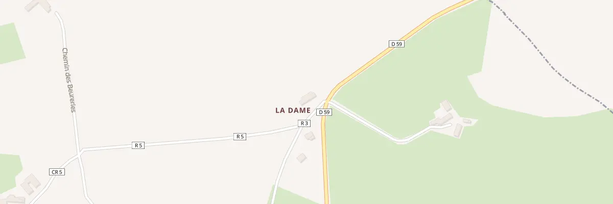 Plan du 5078 La Dame à Dehault
