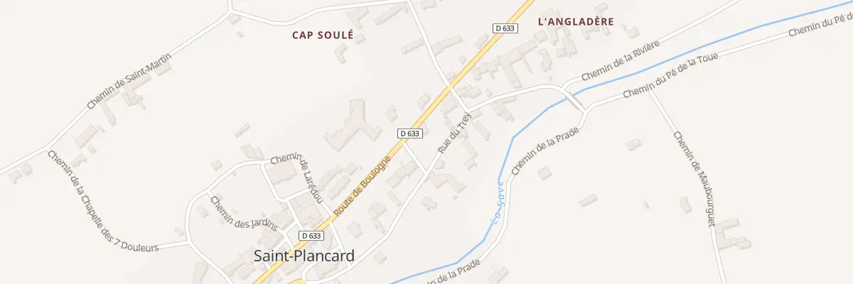 Plan du 40 L’Angladere à Saint-Plancard