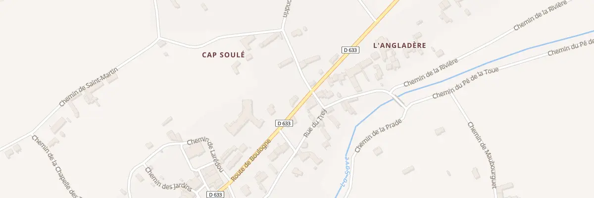 Plan du 15B Rte de Boulogne à Saint-Plancard