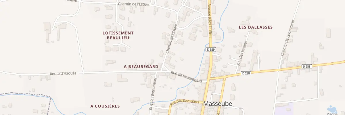 Plan de Che de l’Estive à Masseube