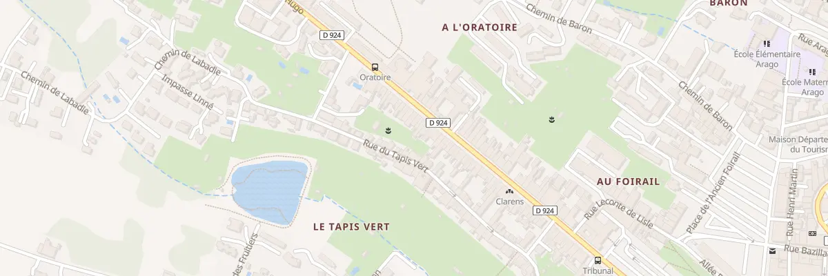 Plan du 83 Rue Victor Hugo à Auch