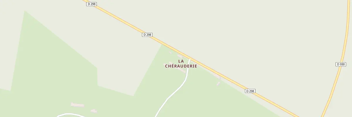 Plan du 31 La Cheraudrie aux Genettes
