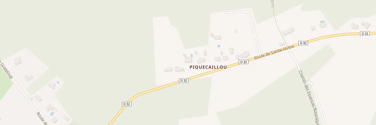 Plan du 86E Le Fournicou Sud à Saint-Sauveur