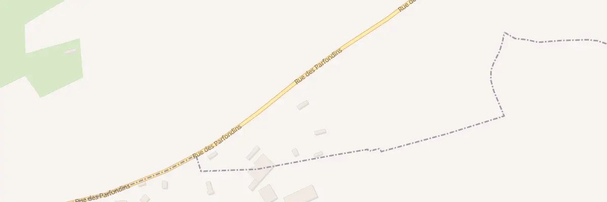 Plan du 640 Rue des Parfondins à Saint-Étienne-l’Allier