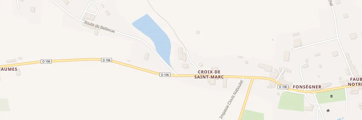 Plan du 211A Croix Saint-Marc à Bourdeilles