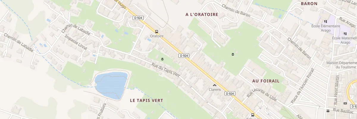 Plan du 81 Rue Victor Hugo à Auch